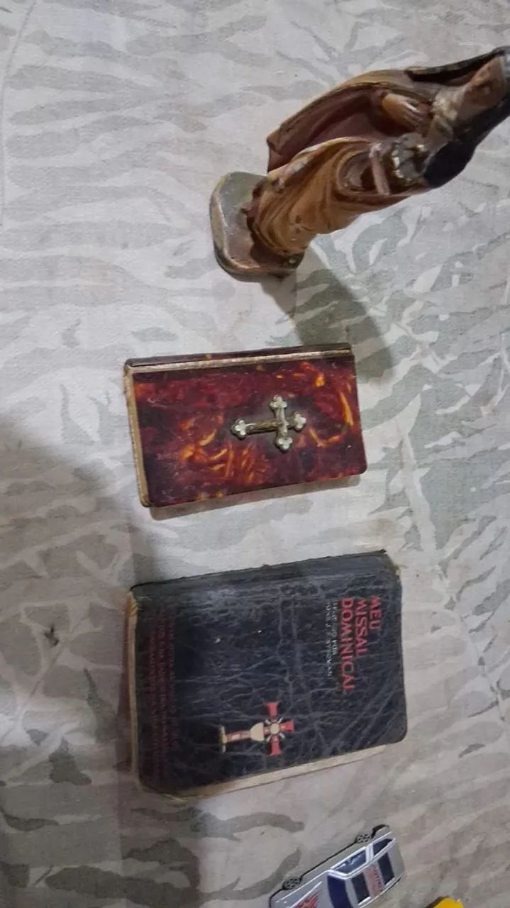 Vendo 2 Livros Sup Antigos e uma Santa. 