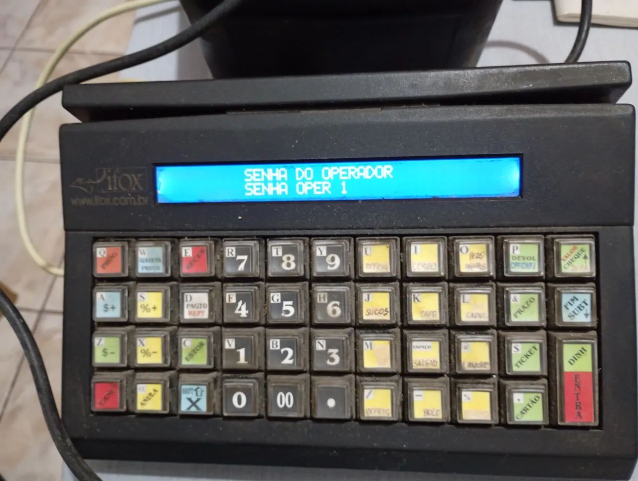 IMPRESSORA E TECLADO PARA ESTACIONAMENTO  - Foto 5