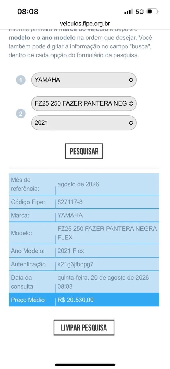 Fazer 250  - Foto 5