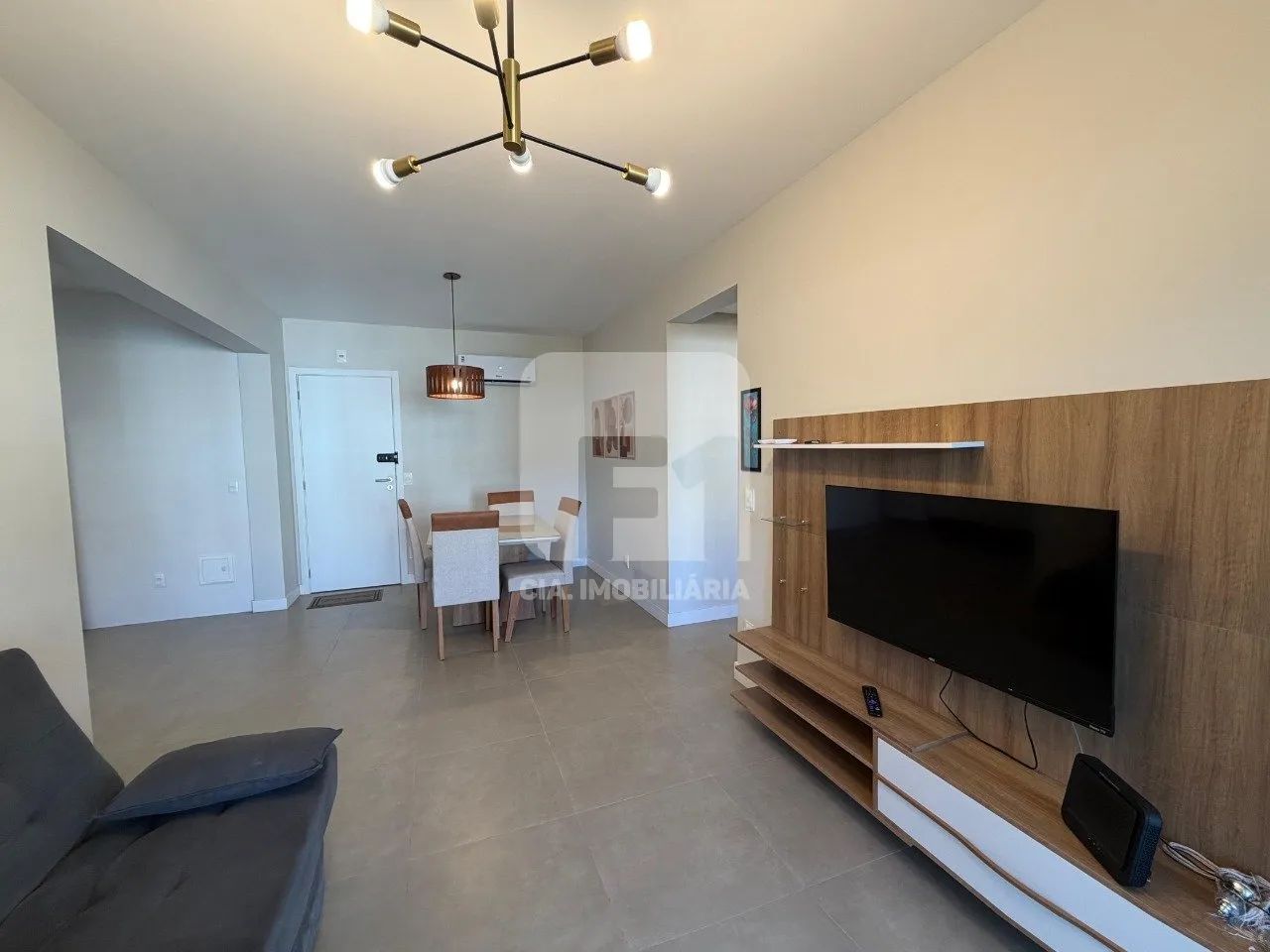 Apartamento de 2 quartos mobiliado no Saco Grande - Foto 3