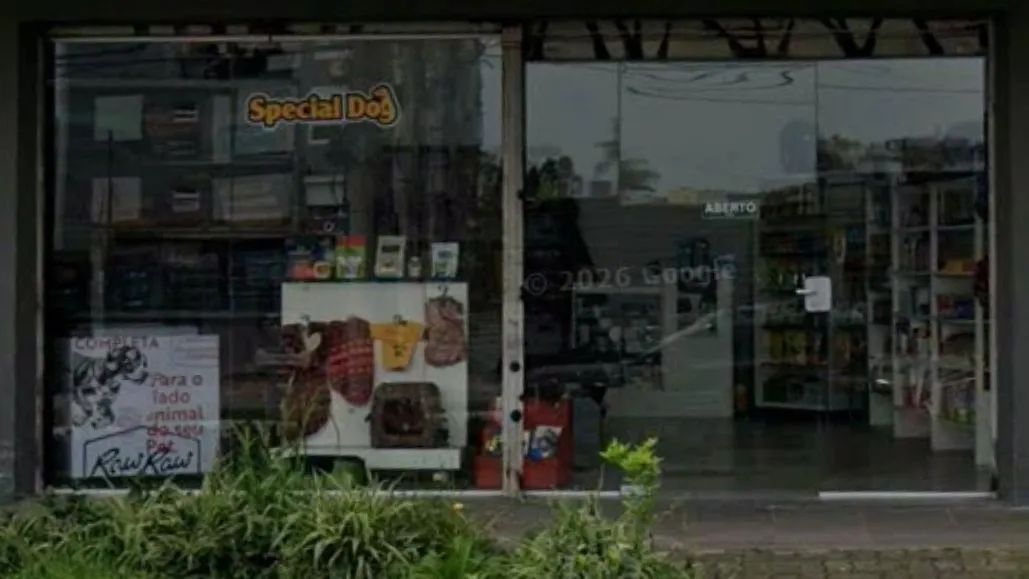 Vitrine comercial de vidro