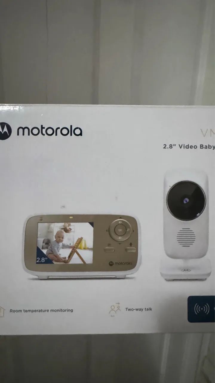 Babá eletrônica motorola com caixa  - Foto 4