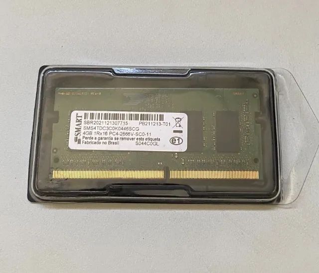 Memória Para Notebook 4gb Ddr4