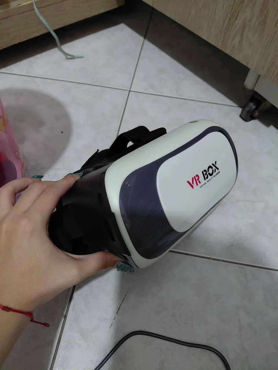 VR BOX óculos de realidade virtual para celular