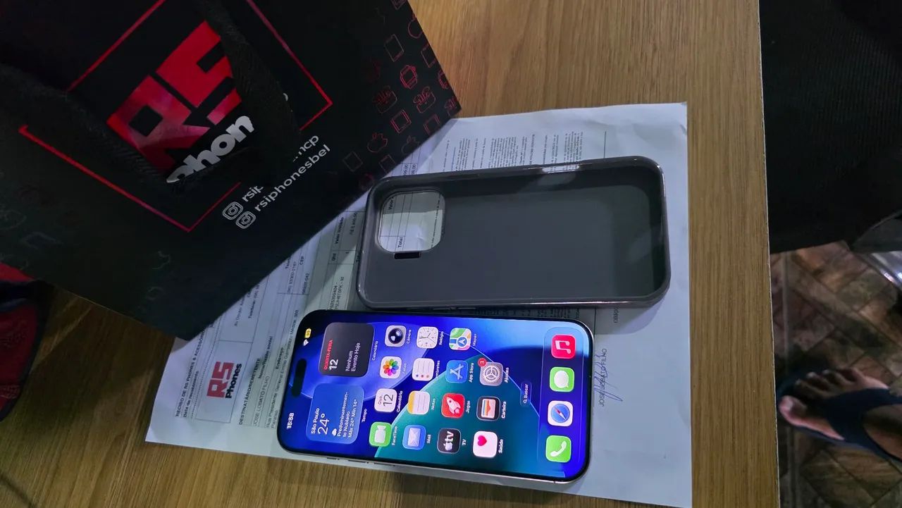 Iphone 16 pro max 5800 tem nota - Foto 2
