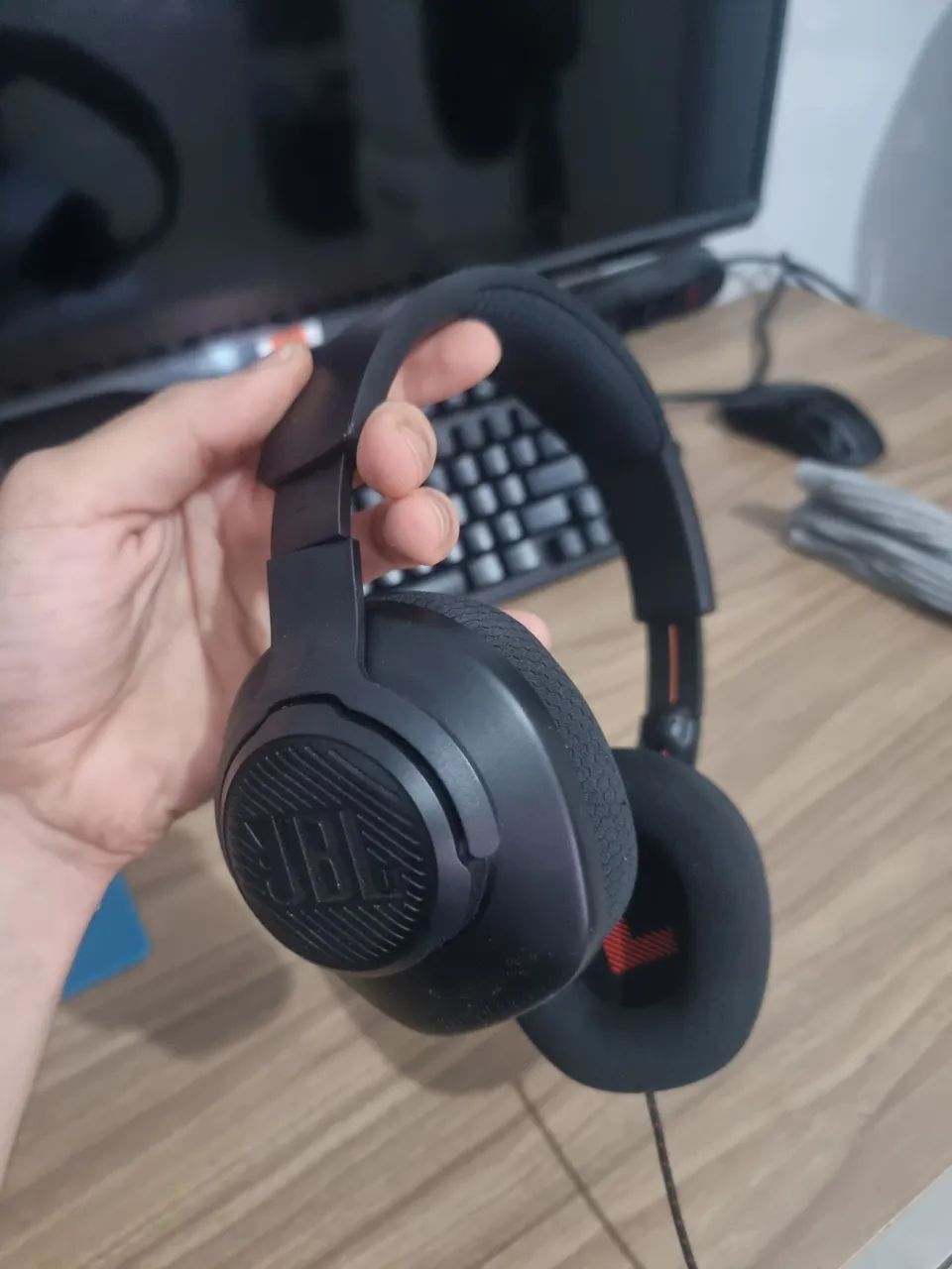  Fone GAMER JBL Quantum M2  - Foto 5