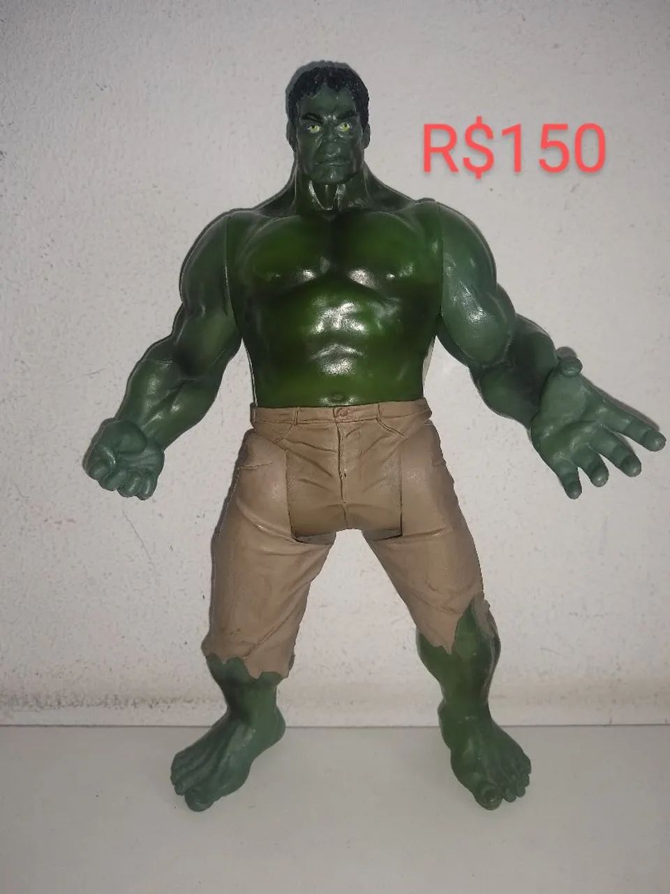 Figura de ação Marvel legends Hulk versão do filme
