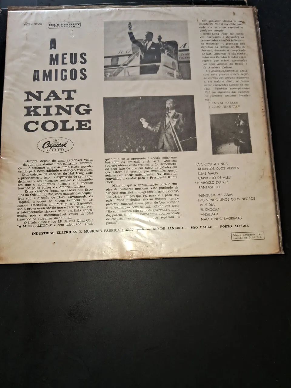 Lote com 2 lps Nat King Cole - Foto 3