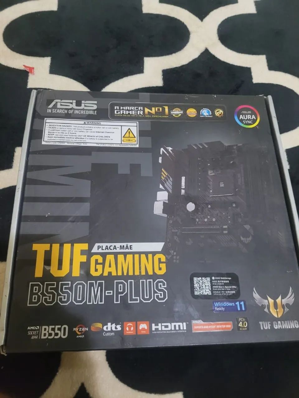 Placa mãe Asus e teclado gamer  - Foto 2