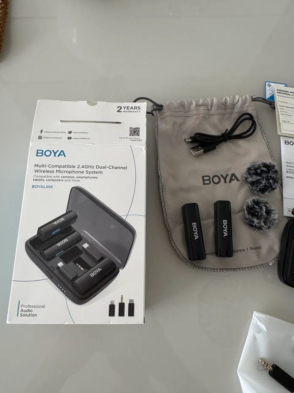 Kit Microfone BoyaLink - Foto 2