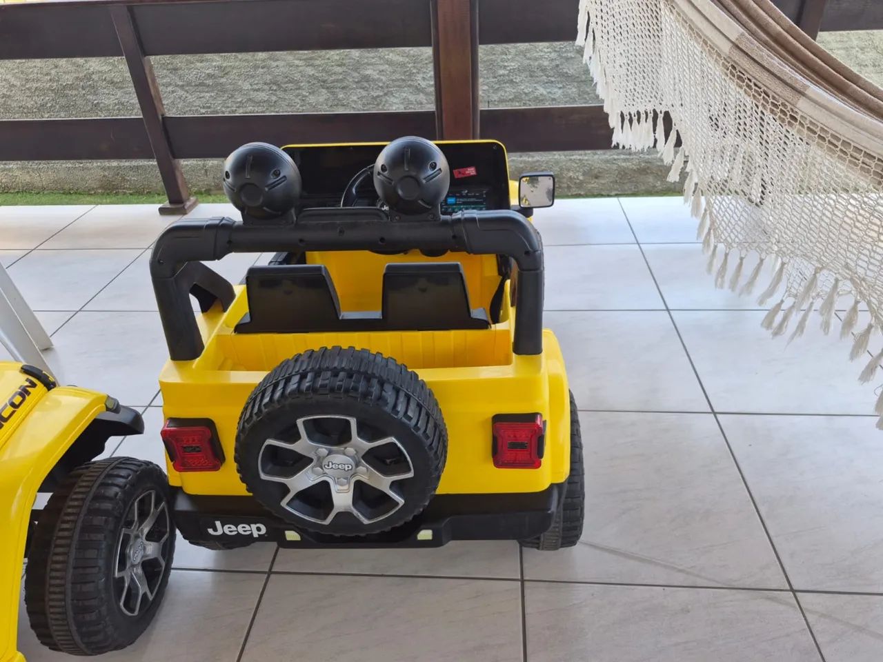 Carrinho elétrico Jeep 12v original licenciado - Foto 5