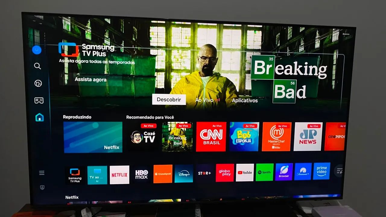 Tv Samsung 55 polegadas Full HD QLED smart. - Foto 4