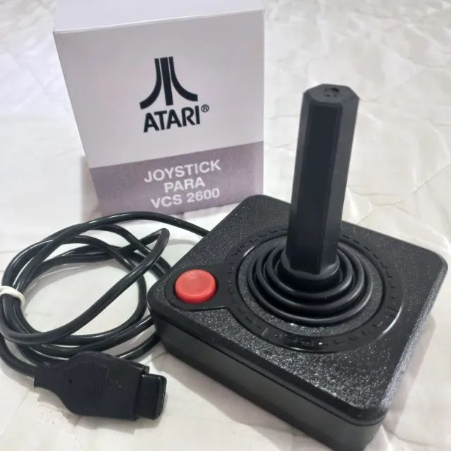 Controle (Joystick) Atari Polyvox c/ Lacre e Caixa Nova Custom - Foto 5