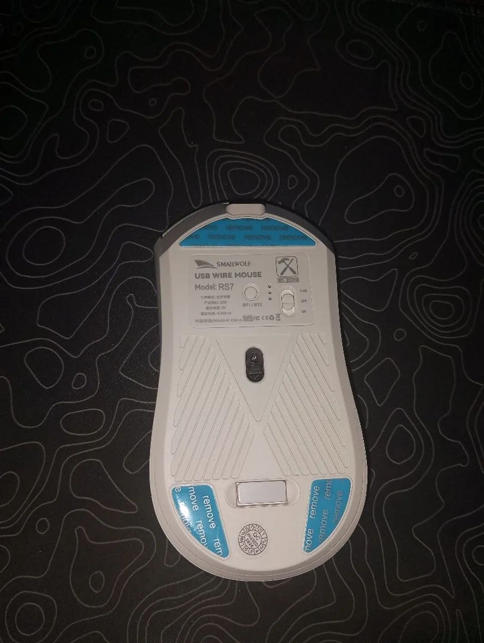 Mouse gamer smailwolf RS7- PAW3311 - Foto 4