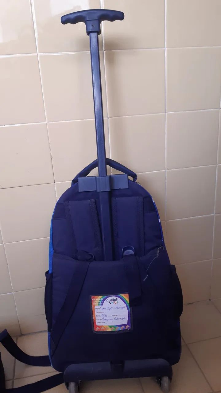Mochila com rodinhas - Foto 3