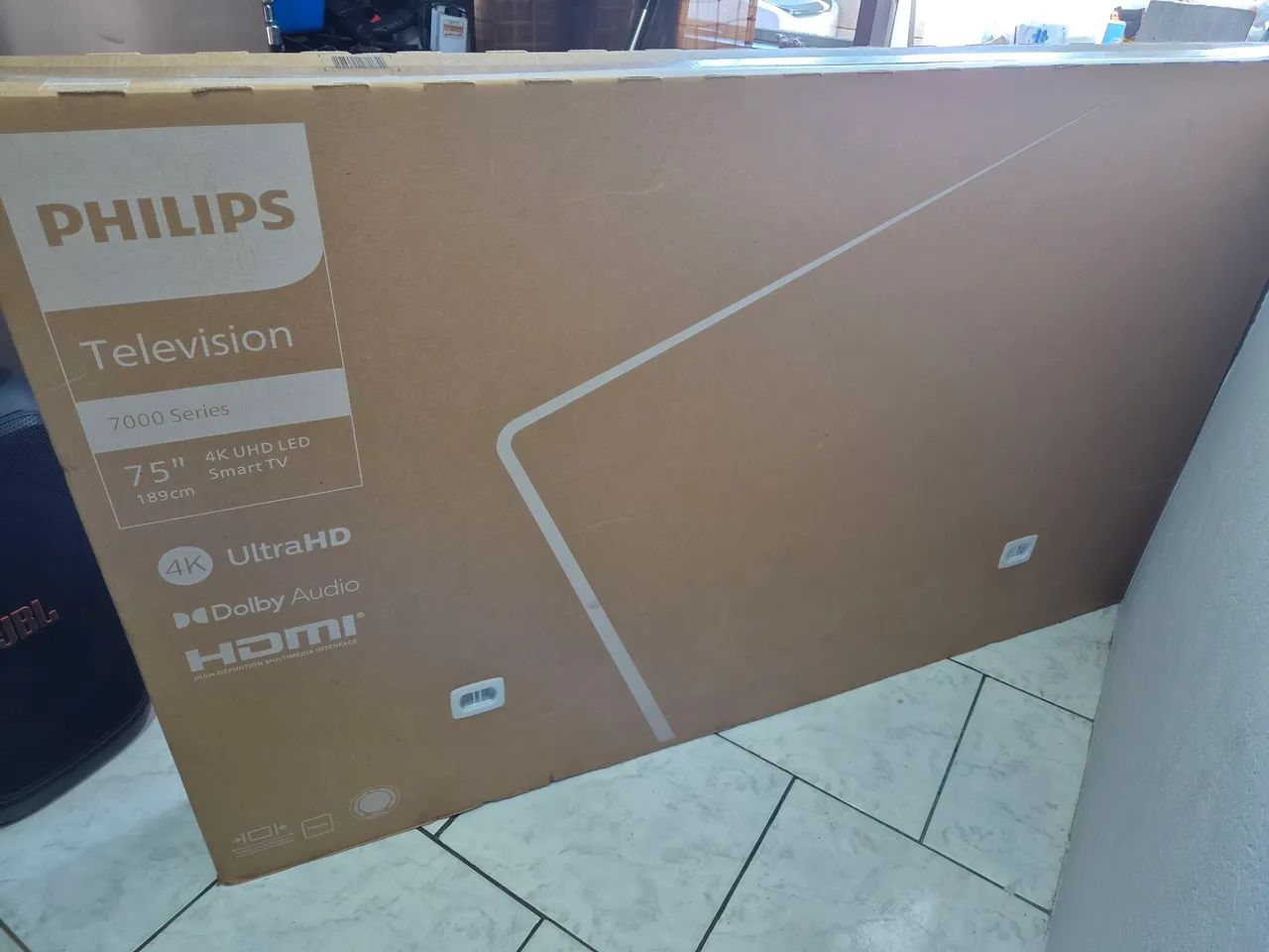 Smart TV Philips 75" 4K UHD - Google TV (Série 7000) - Foto 2