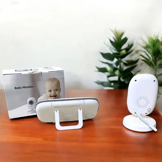 Babá eletrônica VB603 Vídeo e Áudio Visão Noturna 3.2 polegadas - Foto 4