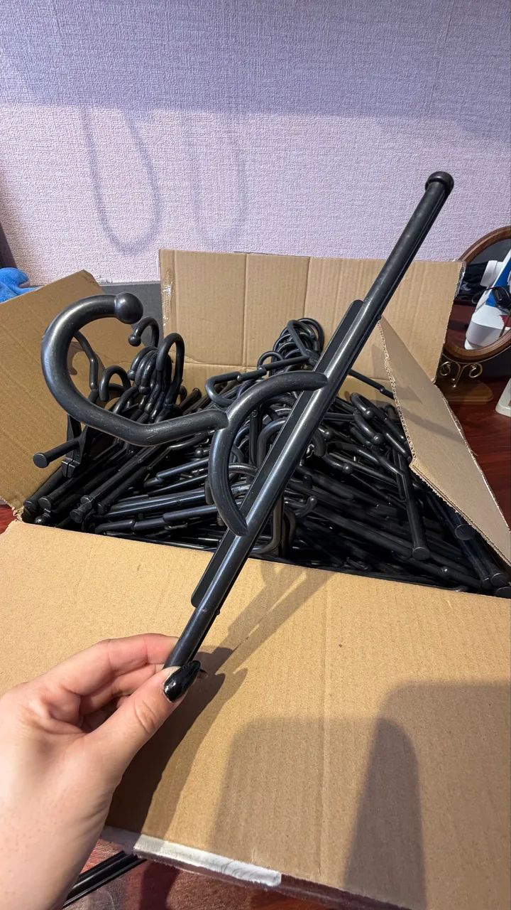 70 Cabides plásticos diversos  - Foto 5