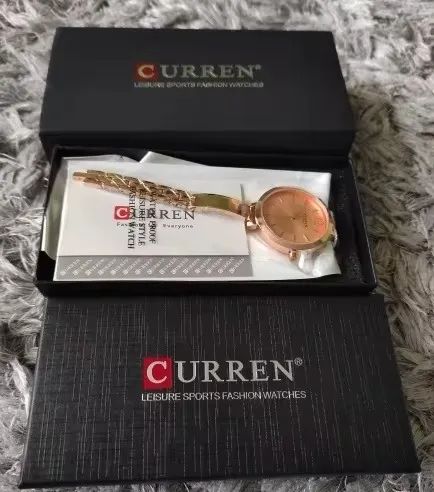 Relógio Feminino Curren 9012 Dourado - Original, A Pronta Entrega!! - Foto 4