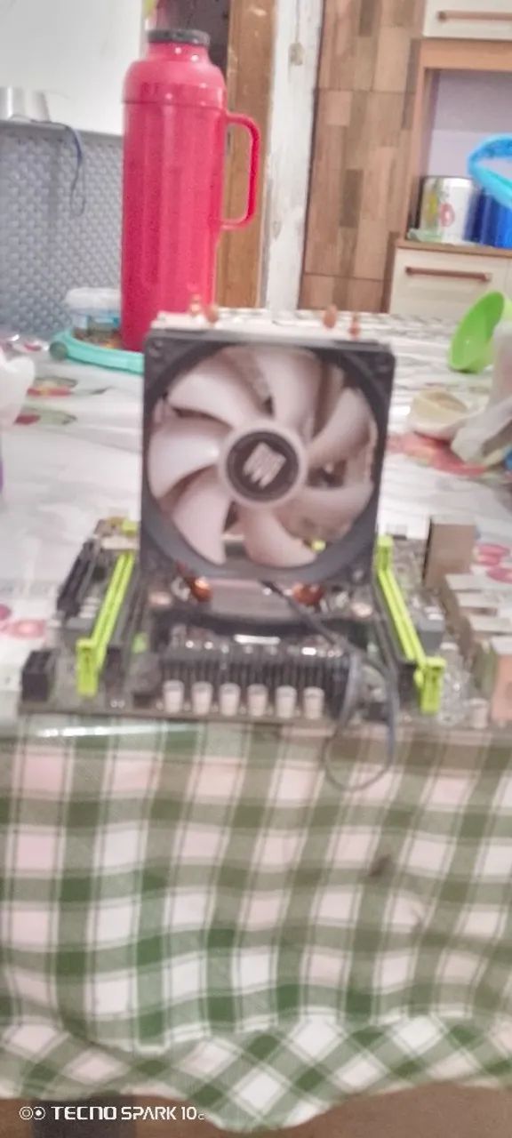 PLACA MÃE X99, XEON 2680V4 E AIR COOLER - Foto 4