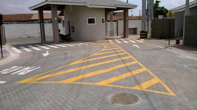 Pintura Vagas estacionamento, sinalização solo, pintura, demarcação solo, - Foto 4