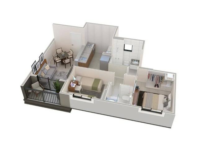 Reserva dos Ipês no Passaré, apartamentos com 02 e 03 quartos, elevador, APT 105 - Foto 15