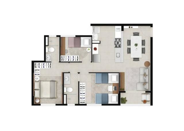 Reserva dos Ipês no Passaré, apartamentos com 02 e 03 quartos, elevador, APT 105 - Foto 16