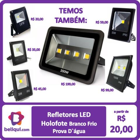 Refletores com fonte 10w - Preço baixo!! - Foto 2
