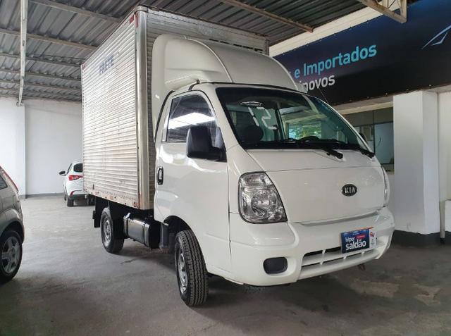 Kia Bongo K-2500 baú !!! Vistoriado 2020 !!! Todas as revisões feitas pela Autofort - Foto 4