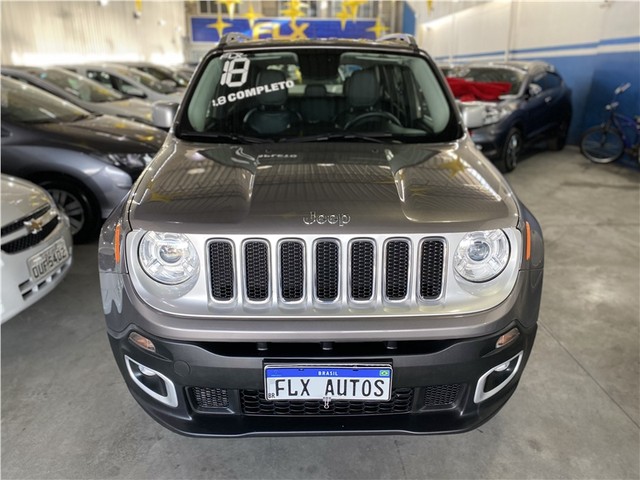 JEEP RENEGADE 2018 1.8 16V FLEX LIMITED 4P AUTOMÁTICO