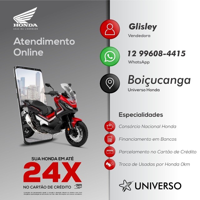 HONDA, CONSÓRCIO E FINANCIAMENTO.