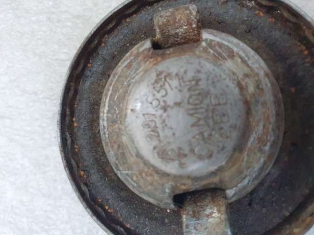 Kombi vovozinha cabrita tampa tanque gasolina usada original - Foto 5