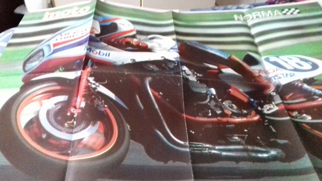 3 pôster antigos de moto