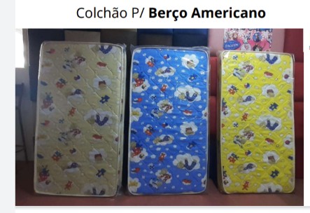 Colchão P/ Berço Americano