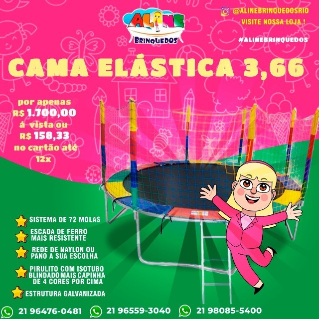 Cama Elástica 3.66M