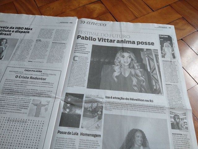 Jornal Gazeta de SP - Velório Pelé (03/01) - Foto 4