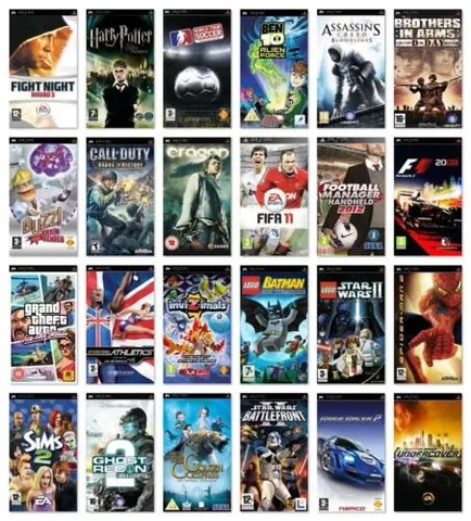 Todos Os Jogos De Psp (já Lançados ) (mais De 2900!) - Desconto no Preço