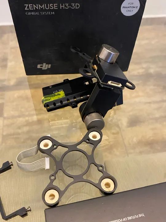 Gimbal Dji Zenmuse H3-3d 3 Eixos + Gcu Dji H-3d (Usado)