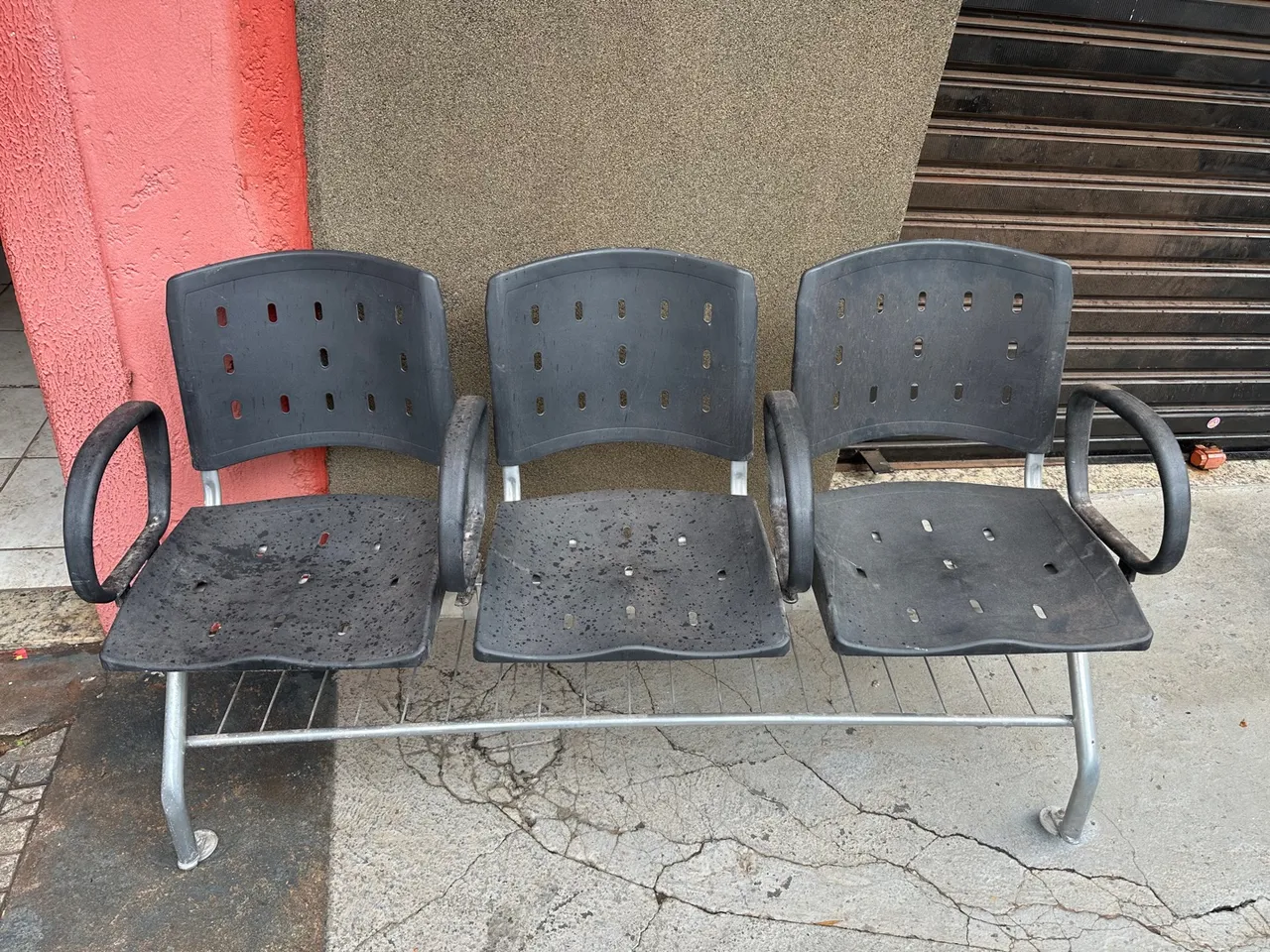 Conjunto de 3 Cadeiras para Escritório