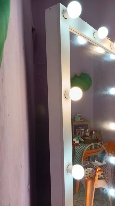 Espelho de Maquiagem com Luzes LED - Foto 2