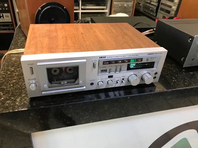 Lindo e perfeito Tape Deck Akai F80 revisado e calibrado! - Foto 6