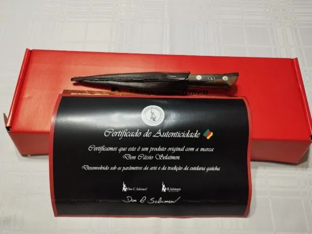 Faca Don Cássio Selaimen Bico de Carancho 6" - Foto 2