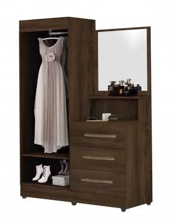 Cômoda roupeiro Onix 3 gv e 2 portas cores  - Foto 3