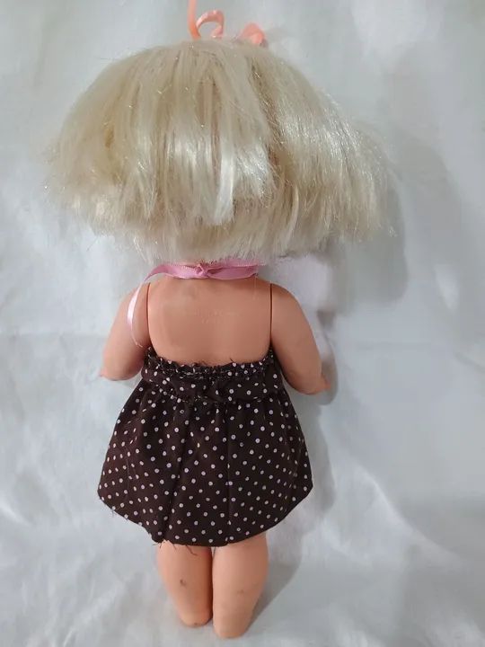 Boneca antiga década de 80 bem conservada - Foto 4