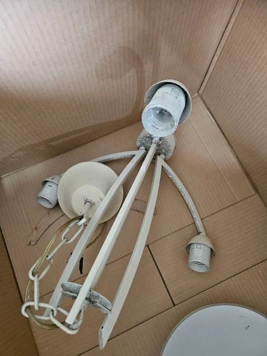 Lustre de 3 Lâmpadas - Foto 4