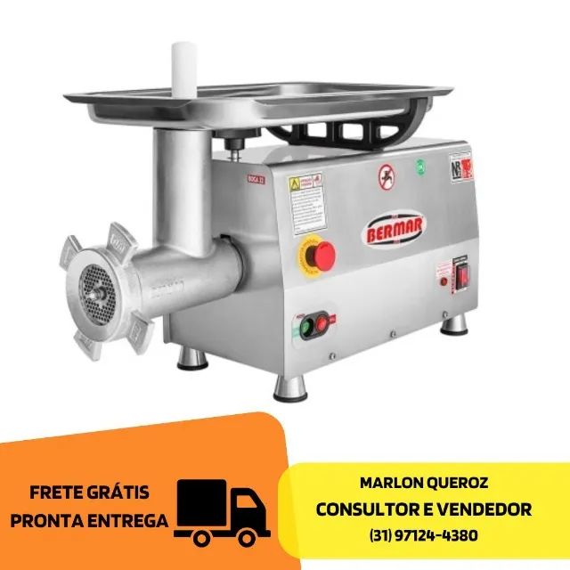 Moedor de Carne Bermar Inox