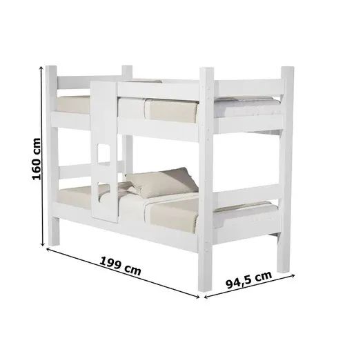 Beliche Letícia 100% MDF que Vira cama  - Foto 5