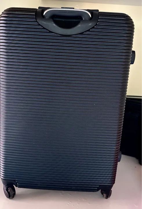 DESAPEGO MALA GRANDE PRETA  RODINHAS 360 GRAUS - Foto 2