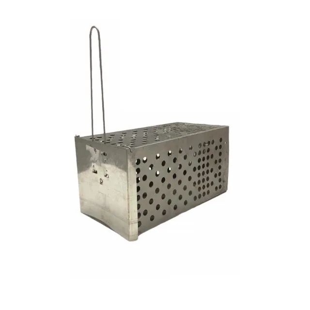 Ratoeira Armadilha Gaiola Grande Pega Rato/Ratazana Alta Pressão Mola/Chapa