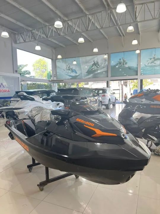 JET SKI SEA DOO GTX 230 2021, 3 Lugares, Som, Muito Novo, Parcelamos 36x - Foto 9